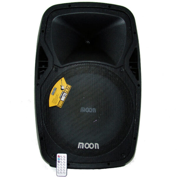 BAFLE POTENCIADO DE 15" CON USB,SD,BLUETOOTH,RADIO, PANTALLA,CONTROL REMOTO STONE15AU