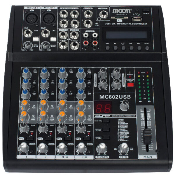 MIXER MOON 6 CANALES INC. FUENTE