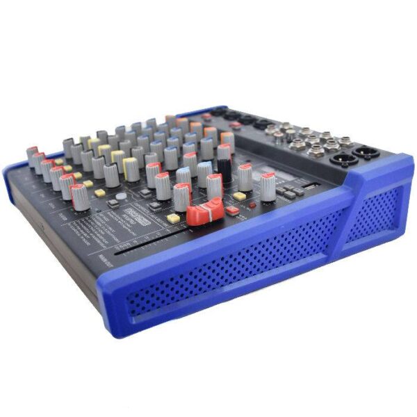 Mixer de seis canales con 99 efectos DSP 24 BIT 48KHZ, reproductor MP3, wireless,  grabacion, interfase de audio USB, salida de master - Image 3