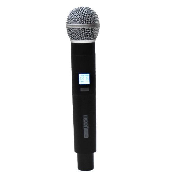MICROFONO INALAMBRICO DE MANO RECARGABLE CON FRECUENCIA VARIABLE LIVE301 - Image 2