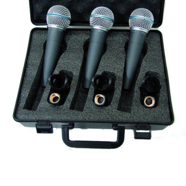 PACK DE MICROFONOS DINAMICOS