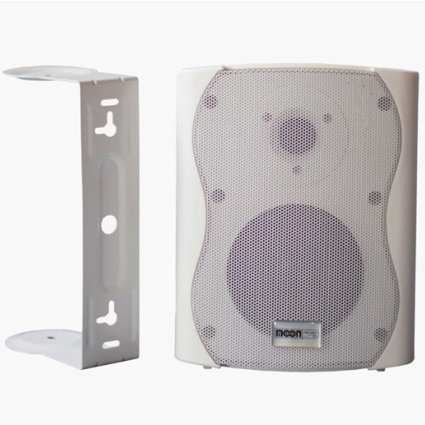 JGO DE BAFLE  DE 5.25 PULGADAS PLASTICO PARA INSTALACION BLANCO 8 OHMS C/TRAFO DE LINEA 70/100v - Image 3