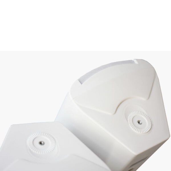 JGO DE BAFLE  DE 5.25 PULGADAS PLASTICO PARA INSTALACION BLANCO 8 OHMS C/TRAFO DE LINEA 70/100v - Image 2