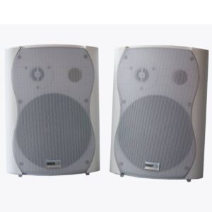 JUEGO DE BAFLE  DE 6.5 PULGADAS PLASTICO PARA INSTALACION BLANCO LINEA TORCH 8 ohm