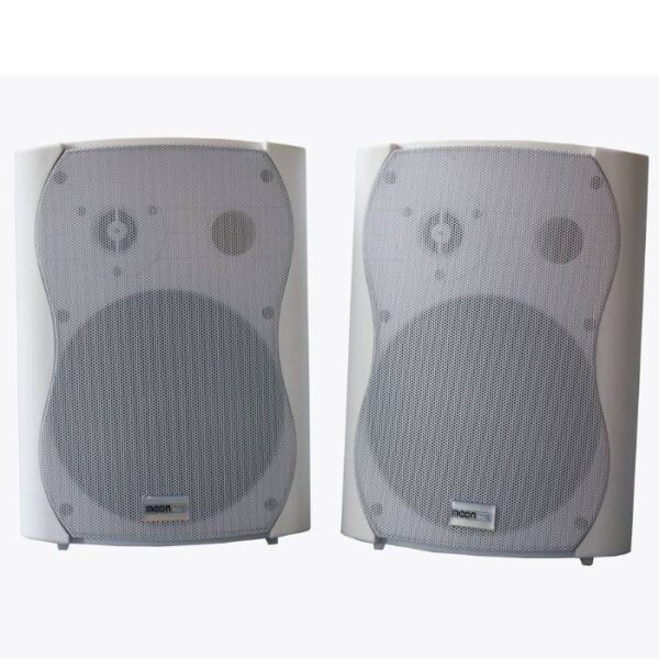 JUEGO DE BAFLE  DE 6.5 PULGADAS PLASTICO PARA INSTALACION BLANCO LINEA TORCH 8 ohm