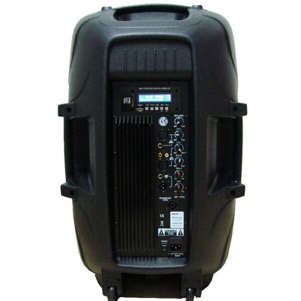 BAFLE POTENCIADO DE 15"  CON USB, SD, BLUETOOTH, RADIO, PANTALLA, CONTROL REMOTO WILD15AUP - Image 5