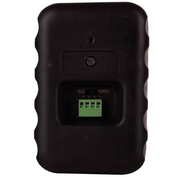JGO DE BAFLE  DE 4" PLASTICO PARA INSTALACION NEGRO 8 OHMS C/TRAFO DE LINEA 70/100v - Image 3