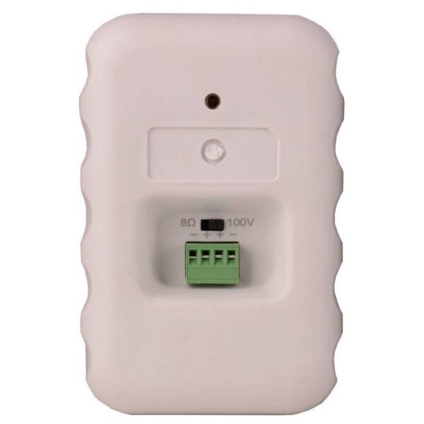 JUEGO DE BAFLES  DE 4¨ PLASTICO PARA INSTALACION BLANCO CON TRAFO DE LINEA - Image 3