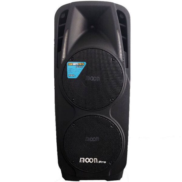 BAFLE POTENCIADO DOBLE DE 10" CON USB, SD, BLUETOOTH, RADIO, PANTALLA, C.R. WILD210AUP - Image 3