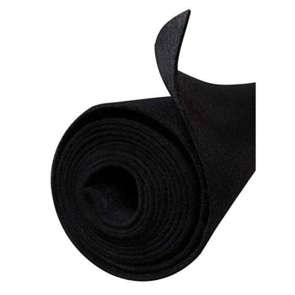 ROLLO DE TAPIZADO NEGRO DE 2X50 Espesor 1.1mm