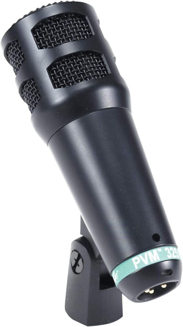 Micrófono Peavey Pvm 325 Super Cardiode Dinámico Percusión Color Negro
