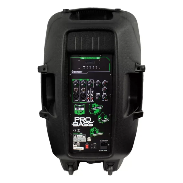 Bafle Amplificado 15 Pro Bass Elevate LP Trípode LED Bluetooth 800 W - Image 3
