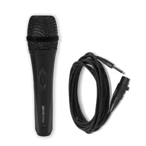 Microfono Dinamico Pro Bass Pro Mic 500 Karaoke Color Negro