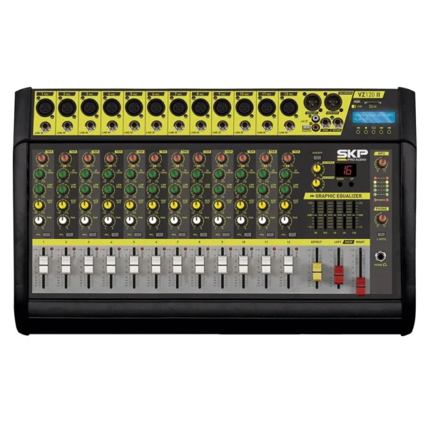 Consola SKP Pro Audio VZ-120 II VZ Powered de mezcla 110V/220V