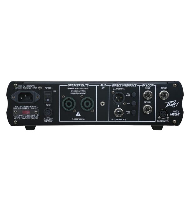 Cabezal Para Bajo Peavey MINI MEGA 1000 - Image 3