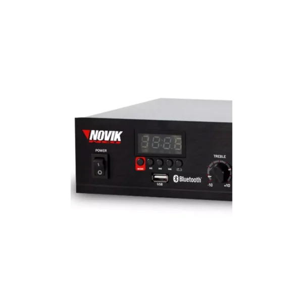Amplificador Comercial Novik Novo I60bt Usb Mp3 Fm 60w Rms - Image 3