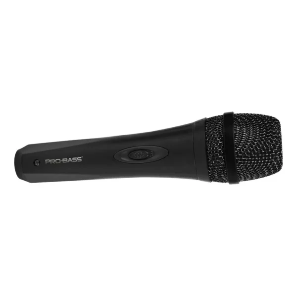 Microfono Dinamico Pro Bass Pro Mic 500 Karaoke Color Negro - Image 3
