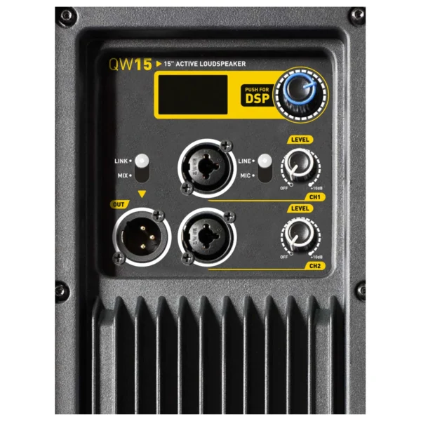 Bafle Activo SKP QW 15 Bass Reflex Woofer 15" Bi Amplificado 1600W DSP 136dB SPL - Image 3