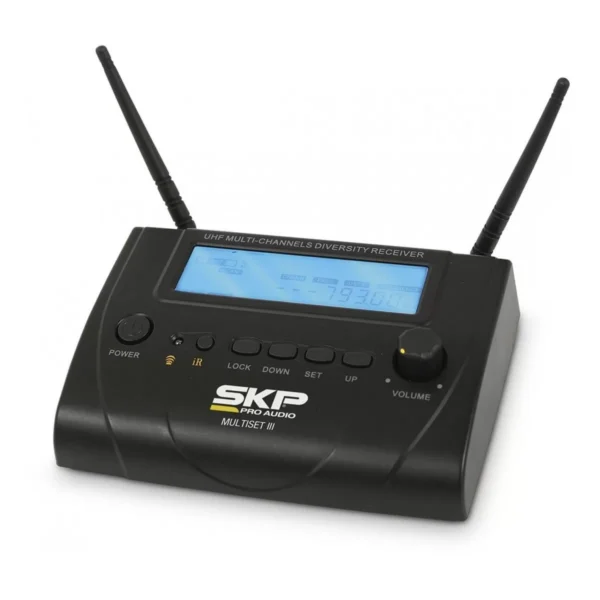 Microfono Inalambrico Skp Uhf Multiset 3 Mano+instrumento Li - Image 3