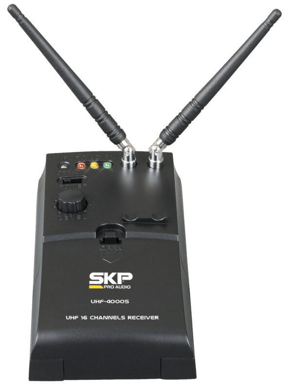 Microfono Inalambrico Para Saxo Skp Uhf-4000s Color Negro - Image 3