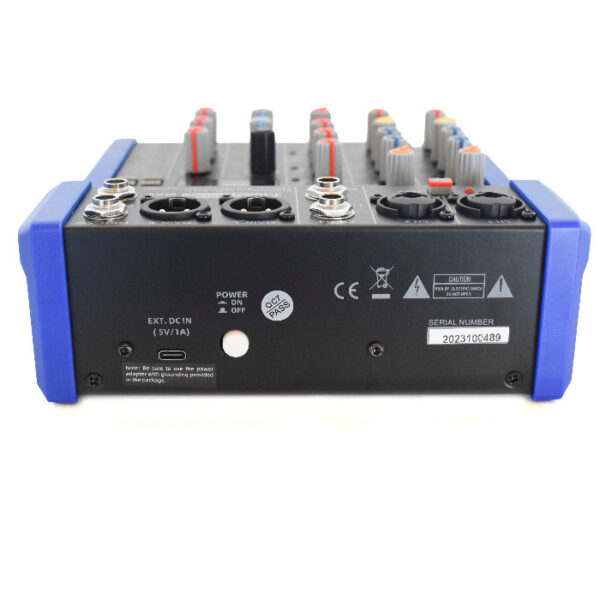 Mixer De Cuatro Canales Con 99 Efectos Dsp 24 Bit 48Khz / Mp3 / Usb - Image 4