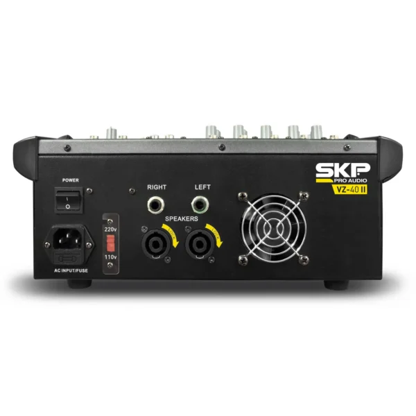 Consola SKP Pro Audio VZ-40 II VZ Powered de mezcla 110V/220V - Image 4