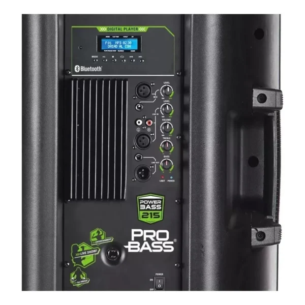 Bafle Potenciado Doble 15 Probass Powerbass 215 Bt 4700w - Image 4