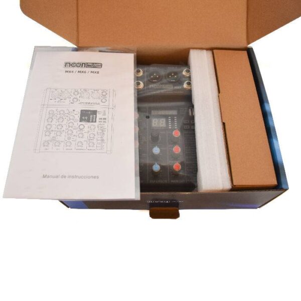 Mixer De Cuatro Canales Con 99 Efectos Dsp 24 Bit 48Khz / Mp3 / Usb - Image 5