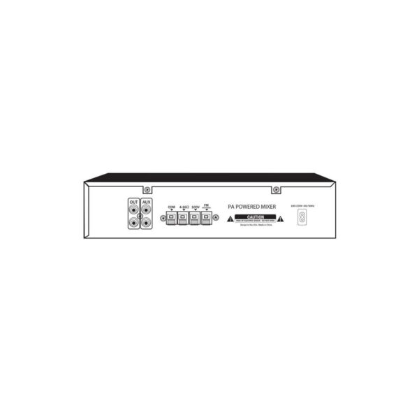 Amplificador Comercial Novik Novo I60bt Usb Mp3 Fm 60w Rms - Image 5