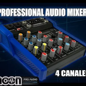 Mixer De Cuatro Canales Con 99 Efectos Dsp 24 Bit 48Khz / Mp3 / Usb