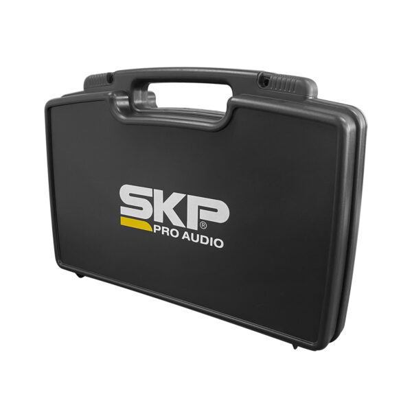 Set Micrófono Inalámbrico De Mano Skp Uhf-700 Pro Body Pack Color Negro - Image 3