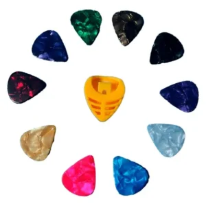 Puas Pack 10 0.71+ Portapuas Guitarra Bajo Ukele Modelos Varios Colores Mediano